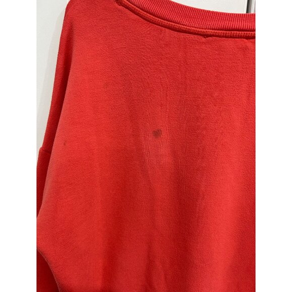 Workshop Republic Clothing Red Long Sleeve Sweatshirt Women's Size L - Picture 5 of 10